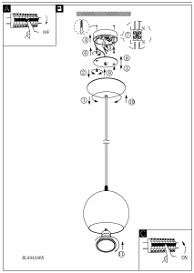 Mode d’emploi Eglo 94246 Lampe