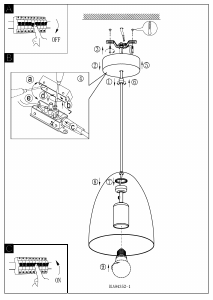 Manuale Eglo 94352 Lampada