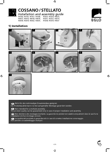 Manuale Eglo 94438 Lampada