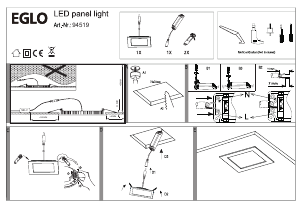 Manual Eglo 94519 Lamp