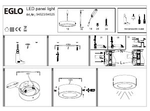Manual Eglo 94525 Lamp