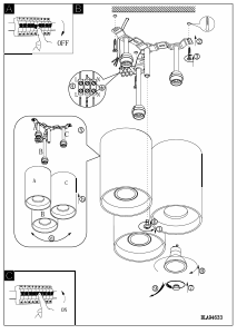 Manual Eglo 94633 Lampă