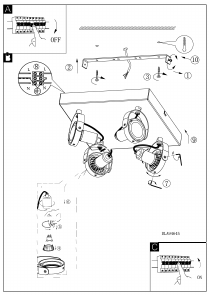 Instrukcja Eglo 94649 Lampa