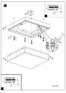 Manual Eglo 94871 Lampă