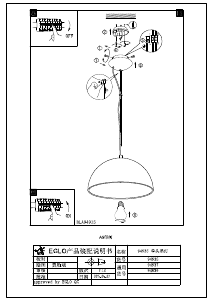 Manual Eglo 94935 Lampă