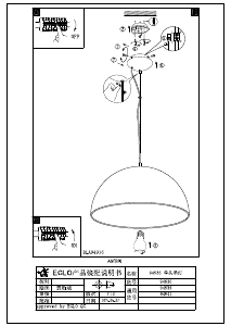 Manuale Eglo 94938 Lampada