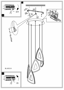 Manual Eglo 95219 Lampă