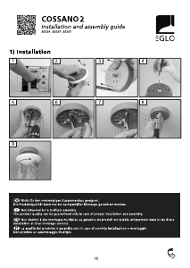 Instrukcja Eglo 95254 Lampa