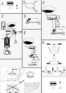 Manuale Eglo 95359 Lampada