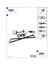 Manual Eglo 95565 Lampă