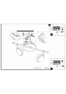 Manuale Eglo 95629 Lampada