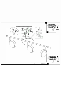 Manual Eglo 95631 Lampă