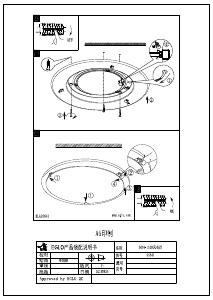 Mode d’emploi Eglo 95639 Lampe