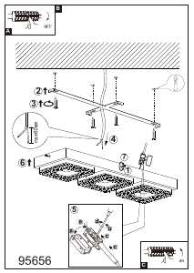 Manual Eglo 95656 Lampă