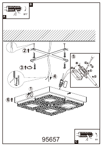 Manuale Eglo 95657 Lampada