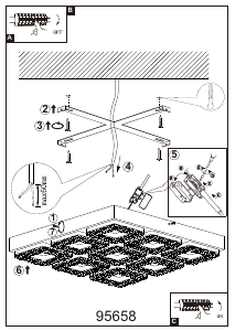 Manual Eglo 95658 Lampă