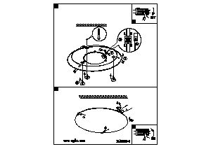 Mode d’emploi Eglo 95676 Lampe