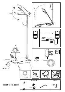 Manual Eglo 95695 Lampă