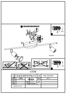 Manuale Eglo 95774 Lampada