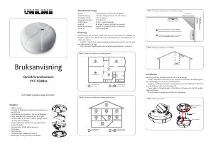 Bruksanvisning Uniline VST-S588H Brandvarnare