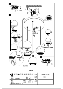 Manuale Eglo 95913 Lampada