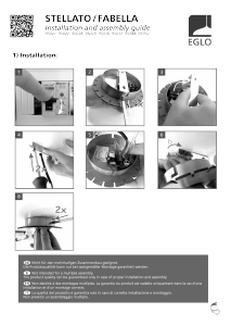 Manuale Eglo 95948 Lampada