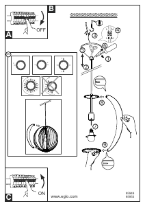 Manuale Eglo 95953 Lampada