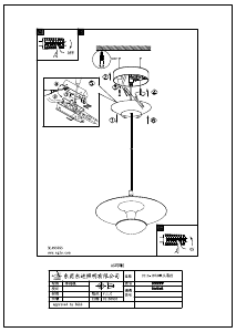 Mode d’emploi Eglo 95955 Lampe