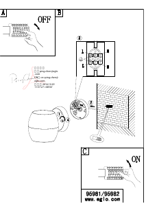 Εγχειρίδιο Eglo 95982 Λαμπτήρας