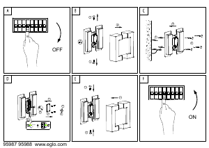 Manual Eglo 95987 Lampă