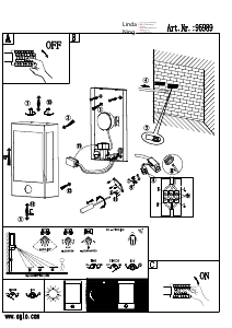 Manuale Eglo 95989 Lampada