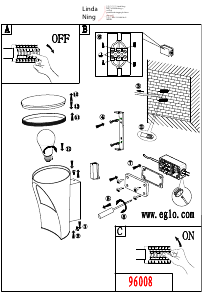 Manual Eglo 96008 Lamp