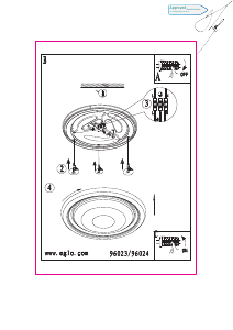 Manual Eglo 96023 Lamp