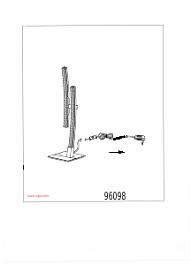 Mode d’emploi Eglo 96098 Lampe