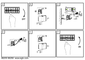 Manual Eglo 96256 Lampă