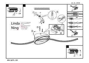 Manuale Eglo 96309 Lampada