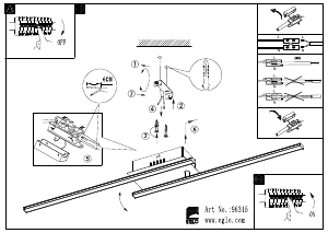 Manuale Eglo 96315 Lampada