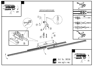 Manual de uso Eglo 96316 Lámpara