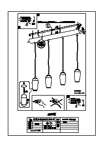 Manuale Eglo 96344 Lampada