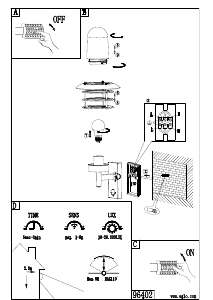 Handleiding Eglo 96402 Lamp