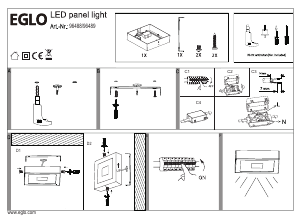 Manuale Eglo 96488 Lampada