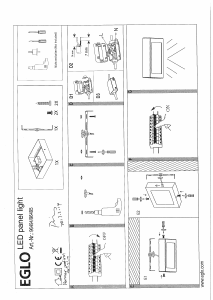 Mode d’emploi Eglo 96492 Lampe