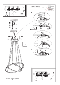 Instrukcja Eglo 96639 Lampa