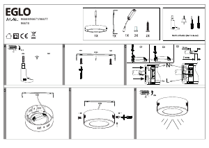 Manual de uso Eglo 96677 Lámpara