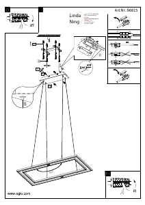 Manual de uso Eglo 96815 Lámpara