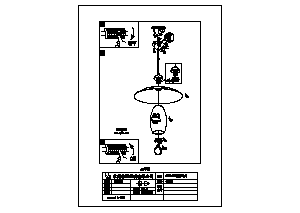 Manual Eglo 96879 Lampă