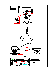 Руководство Eglo 96986 Светильник