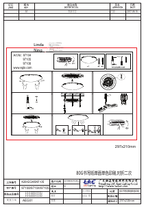 Mode d’emploi Eglo 97105 Lampe