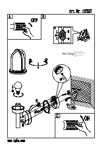 Manuale Eglo 97227 Lampada