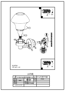 Manual Eglo 97244 Lampă